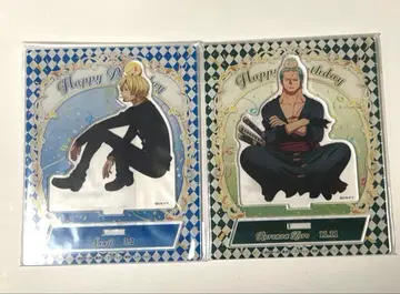 [ 12/17까지 ] 원피스 상디 조로 벌스데이 아크릴 스탠드