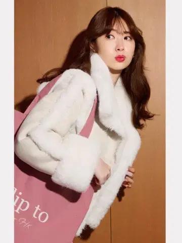 Herlipto 무스탕 코트