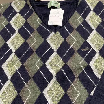 Crocodile 다이아몬드 패턴 스웨터 2/3L