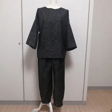 시착용 포함. 남색 진흙 오시마 명주 리메이크. 셋업