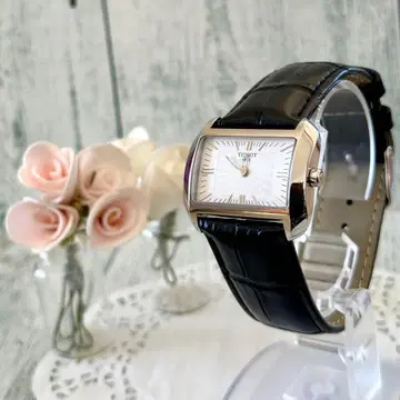 [ 배터리 교환 완료 ] 티쏘 TISSOT 손목시계 T-Wave 스퀘어