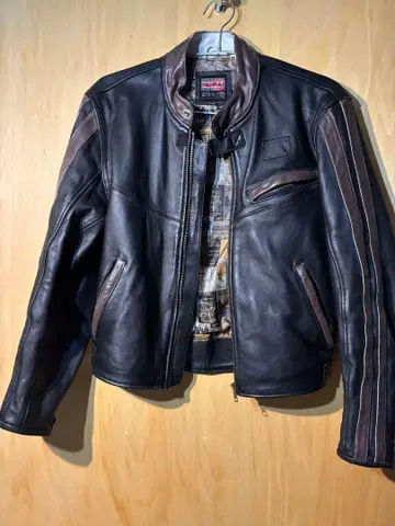 NANKA 다크 브라운 라이더 자켓