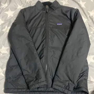 Patagonia 블랙 나일론 리버서블 자켓