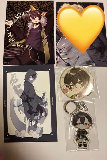 메로파카 kamome 브로마이드/캔뱃지/아크링 키링