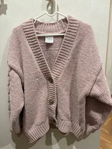 GELATO PIQUE 핑크 가디건