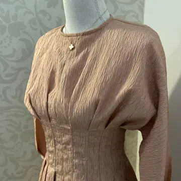 밀러 오웬 코랄 오렌지 원피스