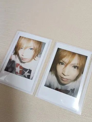 골든 폭격기 금박 키류인 쇼 폴라로이드 사진 새상품급 세트