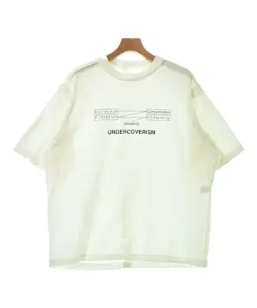 UNDER COVER 티셔츠 컷앤소 남성용