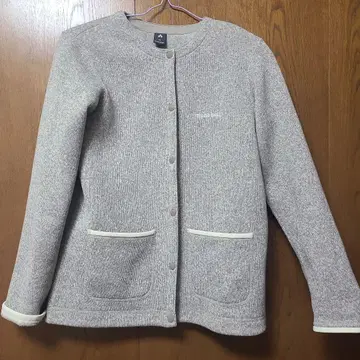 몽벨 노카라 자켓 M 사이즈 그레이