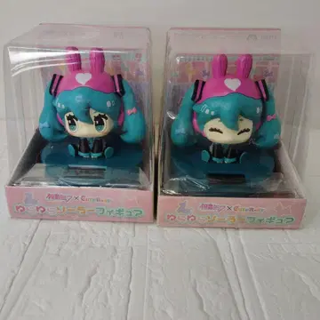 [ 2종 세트 ] 하츠네 미쿠 Cute Rody 흔들흔들 솔라 피규어