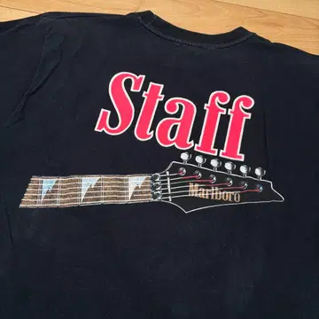 빈티지 90s Marlboro 말보로 T셔츠 기업 음악 페스티벌