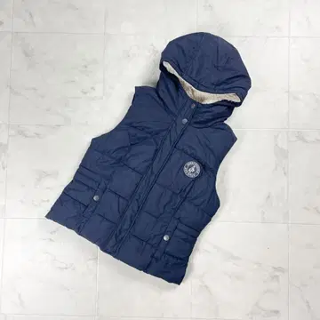 새상품급 아바크롬비&피치 충전솜 보아 베스트 네이비 사이즈 M*KD856