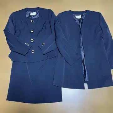 쇼와 레트로 네이비 정장 세트 쓰리피스 11호 일본제