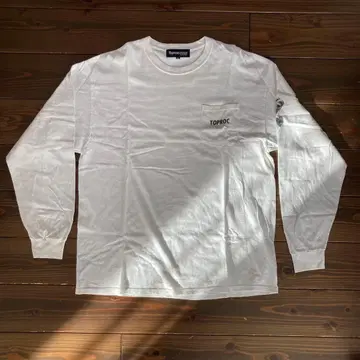 TOPROC 롱 T 화이트 눈알