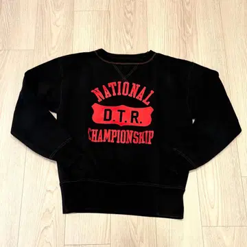 [ USED ] THE REAL McCOY'S 더블 프린트 맨투맨 M