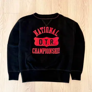 [ USED ] THE REAL McCOY'S 더블 프린트 맨투맨 M