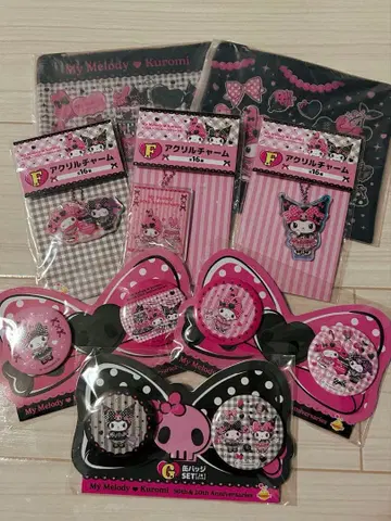 마이멜로디 쿠로미 굿즈 세트