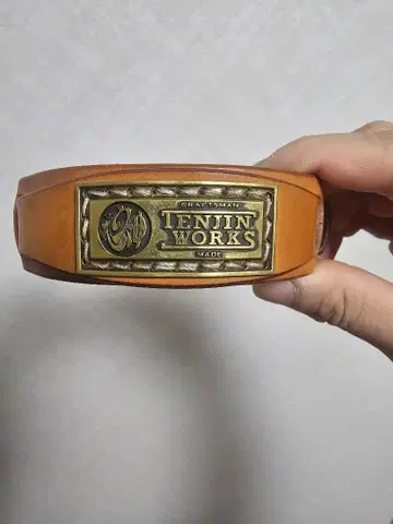 텐진 웍스 가죽 팔찌