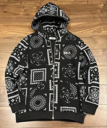 BALR. 반다나 패턴 후드 부착 후드티
