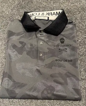 MARK & LONA 카모 패턴 피케 셔츠 사이즈 46