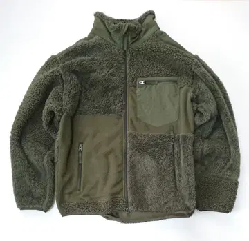 엔지니어드 가먼츠 유니클로 보아 플리스 자켓 L 올리브 그린