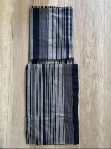 기모노 야마토 카타카이 목화 철네이비