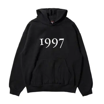 1997 RIZE NEVER QUIT 블랙 후드티 XL