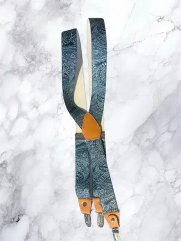 페이즐리 무늬 서스펜더 웨딩