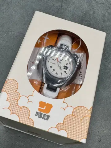 미사용 새상품 CASIO 시계 SAN-100H-7BJR 오렌지