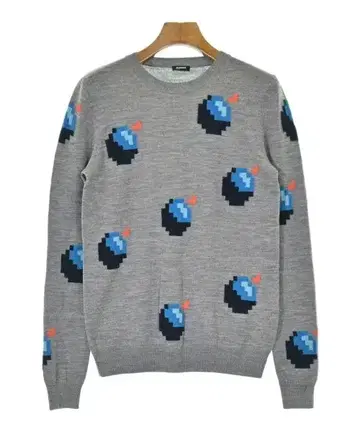 질샌더 네이비 니트 스웨터 여성용