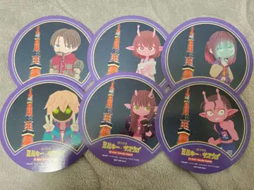 밀키 서브웨이 도쿄 타워 콜라보 코스터 전종