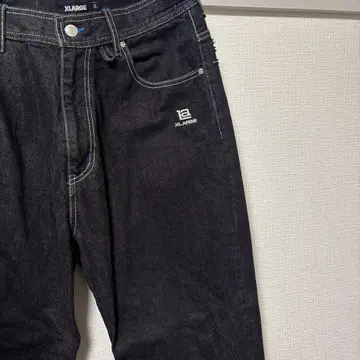XLARGE 블랙 데님 34 사이즈