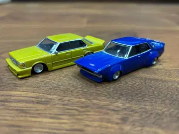 1/64 그란 챔피언 켄메리 4Dr & 430 세드릭 세트 아오시마