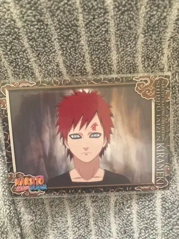 레어 초기 새상품 NARUTO 나루토 카드 가아라
