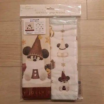 릴린린 타월 손수건 디즈니 크리스마스 2025 미니 타월