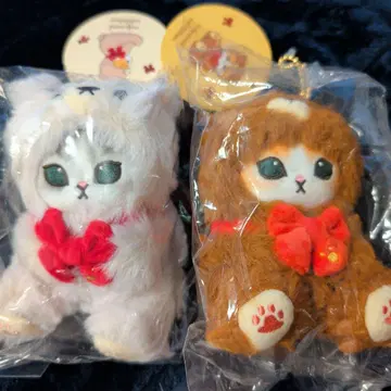 모프 샌드 테디베어 2체 세트 미개봉 새상품급 바 키체인