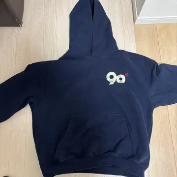 9090 초기 네이비 후드티 L