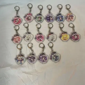 아크릴 키링 총 15종 세트