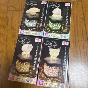 다이소 산리오 테이블 일루미네이션 4종 세트 테이블 라이트