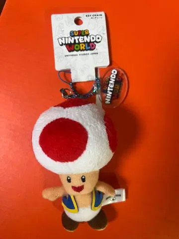 USJ 마리오 지역 한정판 키노피오 키링과 테레사 머리띠