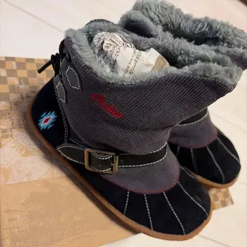 Indian 퍼 달린 스웨이드 부츠 새상품 24