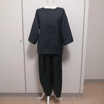 시치미 부착. 남색 진흙 오시마 명주 리메이크. 셋업