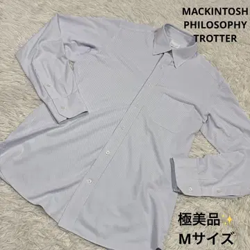 MACKINTOSH PHILOSOPHY TROTTER 긴팔 셔츠 M 파랑