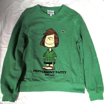 LACOSTE x PEANUTS 맨투맨