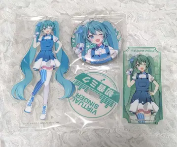 프로세카 하츠네 미쿠 LAWSON 로손 캔뱃지 아크릴 스탠드 카드