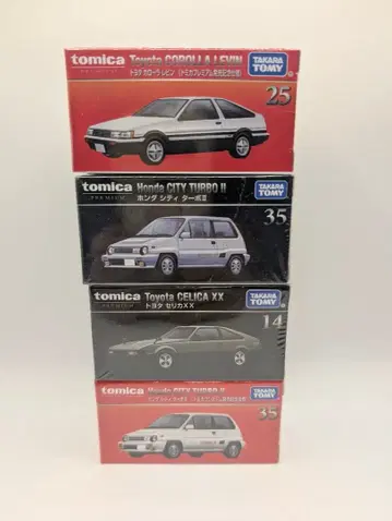 [ 미개봉 새상품 ] 프리미엄 토미카 4대 알뜰 세트