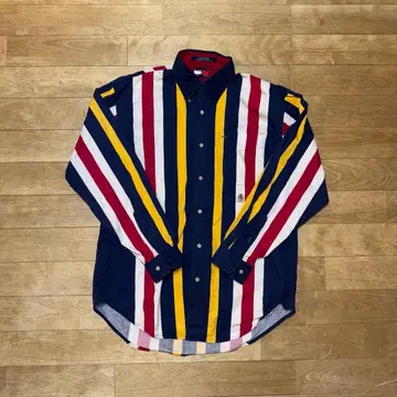 90s 스트라이프 셔츠 TOMMY HILFIGER