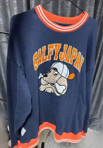 갈피 GALFY 맨투맨 레어 디자인 한정품