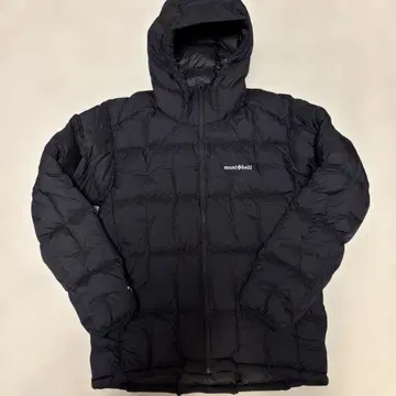 몽벨 네쥬 다운 후드티 men's L BLACK