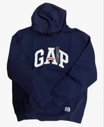 GAP 네이비 로고 후드티
